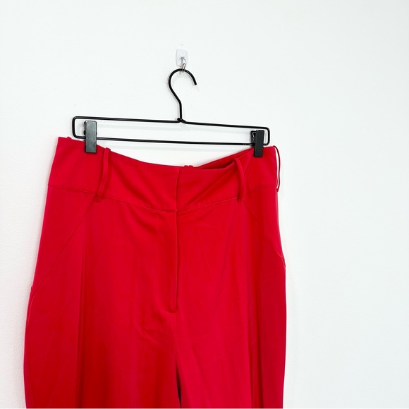NBD Satin Cigarette Pant in Red NWT size XL - Picture 5 of 11
